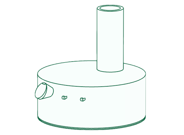 Coco kiln portable unit